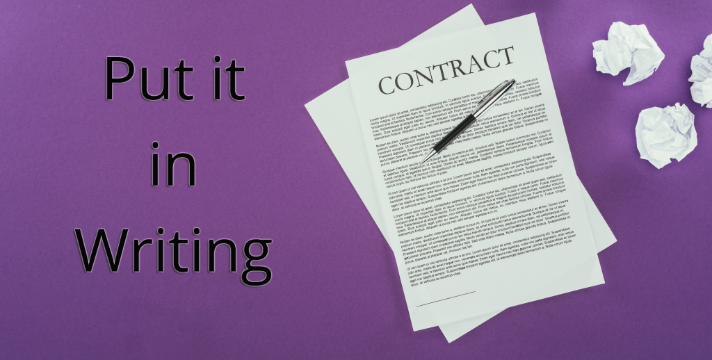 commercial lease agreement templates - put it in writing